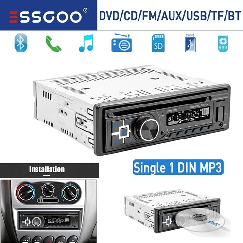 Car stereo single din - car, head