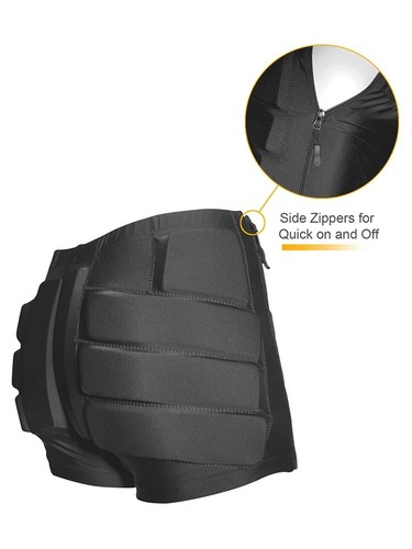 Padded figure skating shorts - padded,