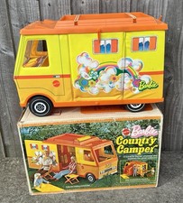 Vintage Barbie Country Camper Van - Burbank Toys - US Version 1972 - Complete