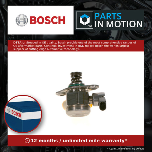 High pressure petrol fuel pump - pressure,