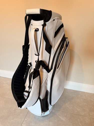 Ogio shadow white leather - leather, golf