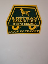 Lintran expendable dog crate and Transafe storage drawer for 110 Defender 