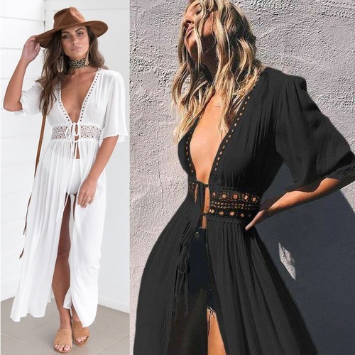 Swimsuit sarong boho beach - swimsuit,