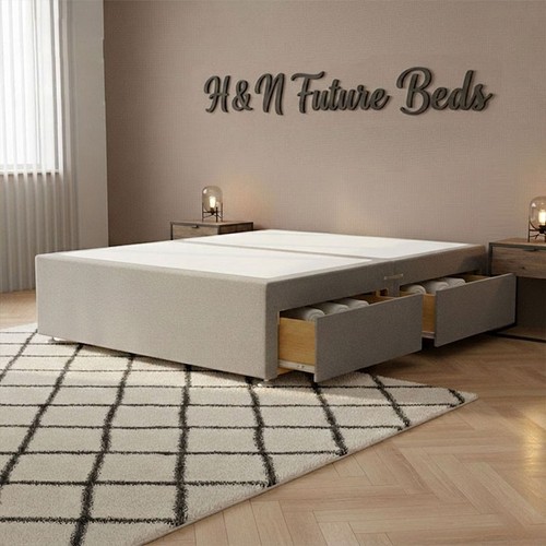 New plush velvet divan - new,