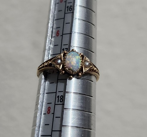 Antique 10kt rose yellow gold - antique,