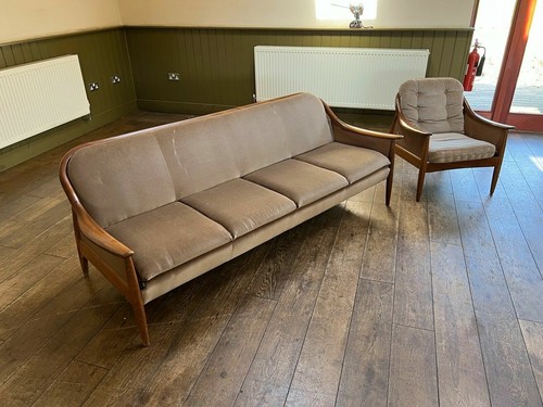 Antique bergere teak 60s - antique,