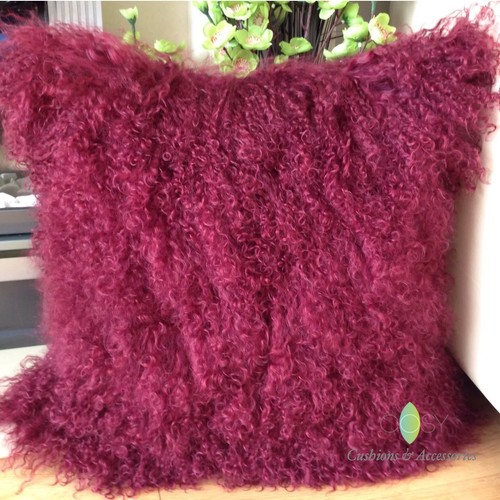 Burgundy 40cmx40cm genuine - 40cmx40cm,