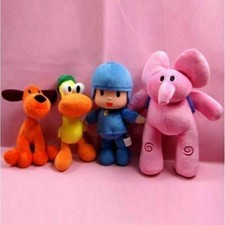 4PC Bandai Pocoyo Elly Pato