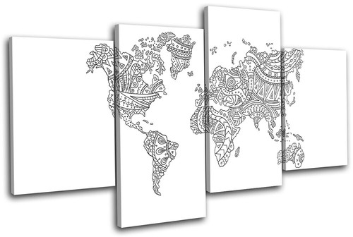 World art geometric atlas maps - geometric,