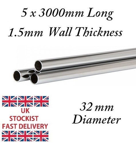 Lengths metal chrome - metal, plated