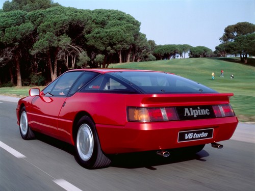 Cars 1986 renault alpine gta