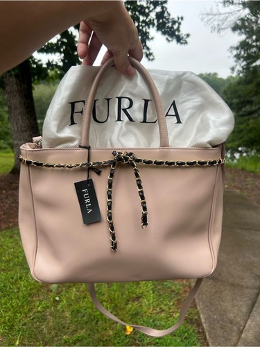 Furla blush pink leather - furla,