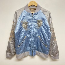 Takeo Kikuchi Chikiriya Sukajan Jacket Medium Reversible Satin Souvenir Japan