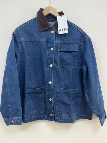 Yours size denim jacket - size, 16