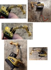 diecast cat 3150 with flashing LED earth digger 9-12v