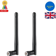 2 Pack wifi antenna for pc network antennas Dual Band 2.4GHz & 5GHz/5.8GHz for