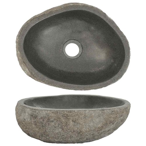 Basin natural river stone oval - river,