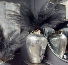 Extra Large Ceramic Silver