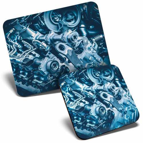Mouse mat coaster set - mouse,