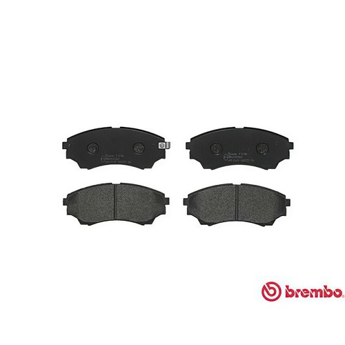 Front brake pads brembo - pads, p24086