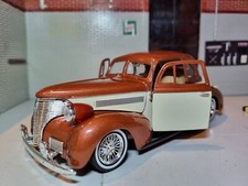 Chevrolet Chevy Coupe 1939 Motormax Car Custom Bronze Get Low Lowrider 1:24
