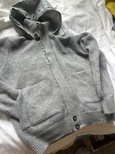 GREY Knit CP Company Jumper Jacket / hoodie Size M