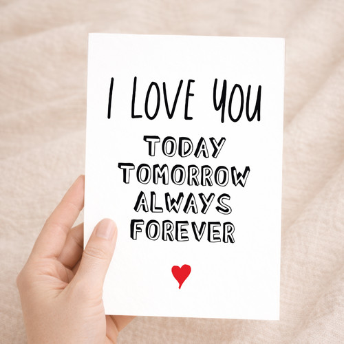 Anniversary card for - card,