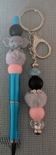 Cute Elephant Beaded Pen &