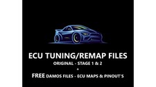 ECU Tuning Files - Original, Stage 1 & 2  (20,000+ Files) + FREE DAMOS !! USB !!