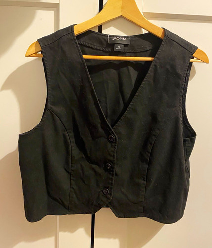 Monki black sleeveless - monki,