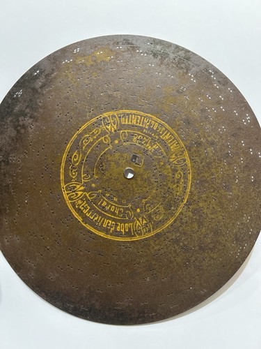 Polyphon music box disc - polyphon,