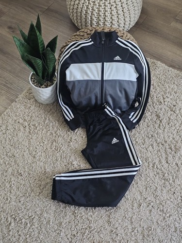 Adidas boys tracksuit - tracksuit, black