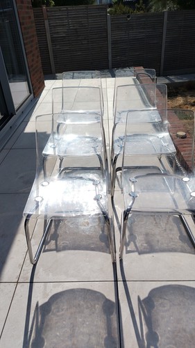 Ikea tobias clear perspex - ,