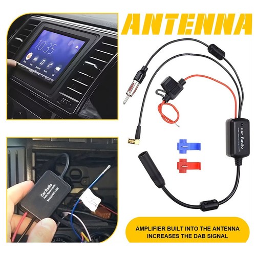 Car 12v dab radio aerial - dab, fm