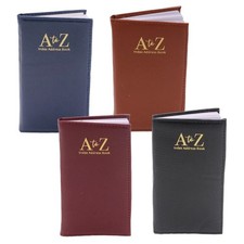 A-Z  Address Book Telephone Stationery Slim Mini Work Office Home