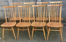 SUPERB RETRO ERCOL  608 DINING CHAIR, CLEAN CONDITION, CHOOSE ANY CHAIR FROM 10