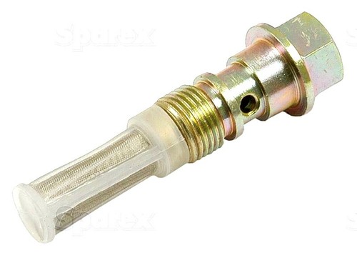 Fuel tap bolt and filter - and, for