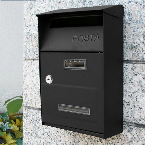Outdoor post letter box - outdoor,
