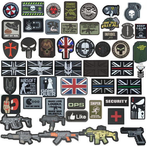 Tactical airsoft patch hook - airsoft, &