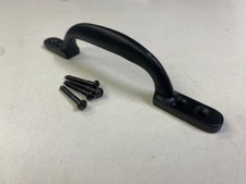 Black Door Pull Handle 6"