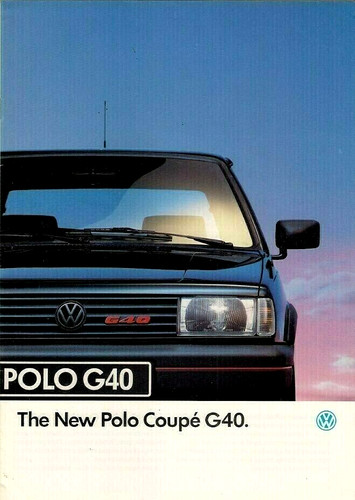 Volkswagen polo g40 coupe - g40,