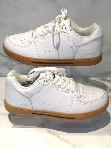 Duffs kicks white with gum - duffs,