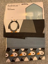 Festive Tea Towels x3 - 100%