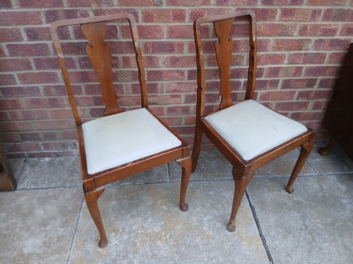 Vintage pair mahogany - vintage,