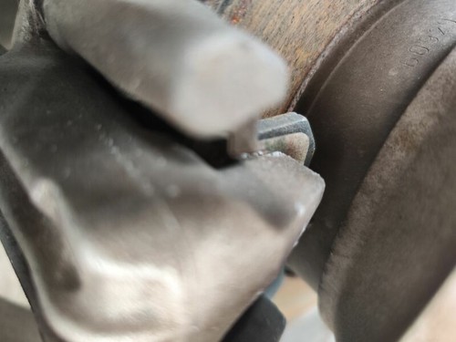 Right rear brake - rear,