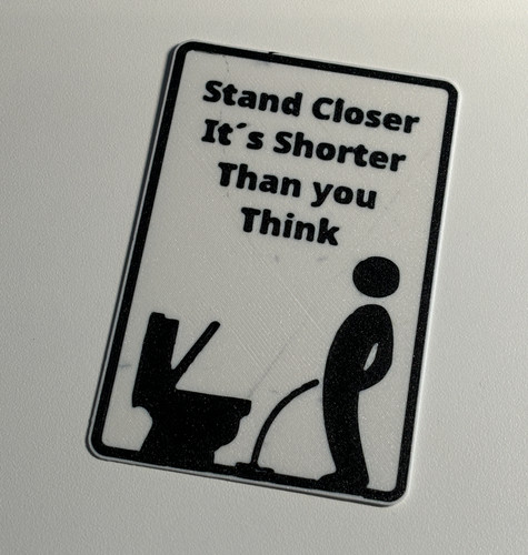 Funny toilet sign humorous - sign,