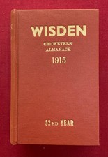 1915 WISDEN - REBOUND  WITH