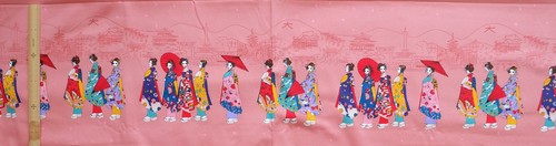 Japanese cotton print fabric - japanese,