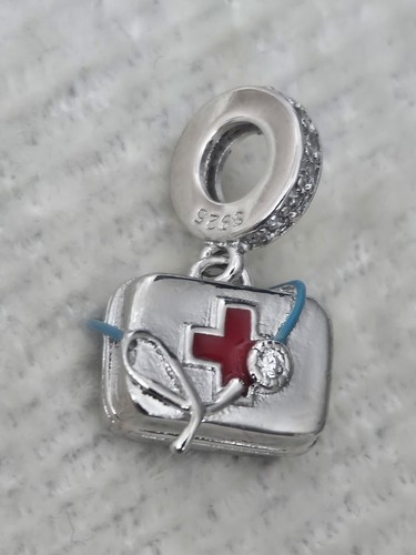 Medical bag charm - charm, aid