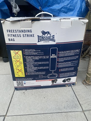 Boxing bag stand - bag, lonsdale